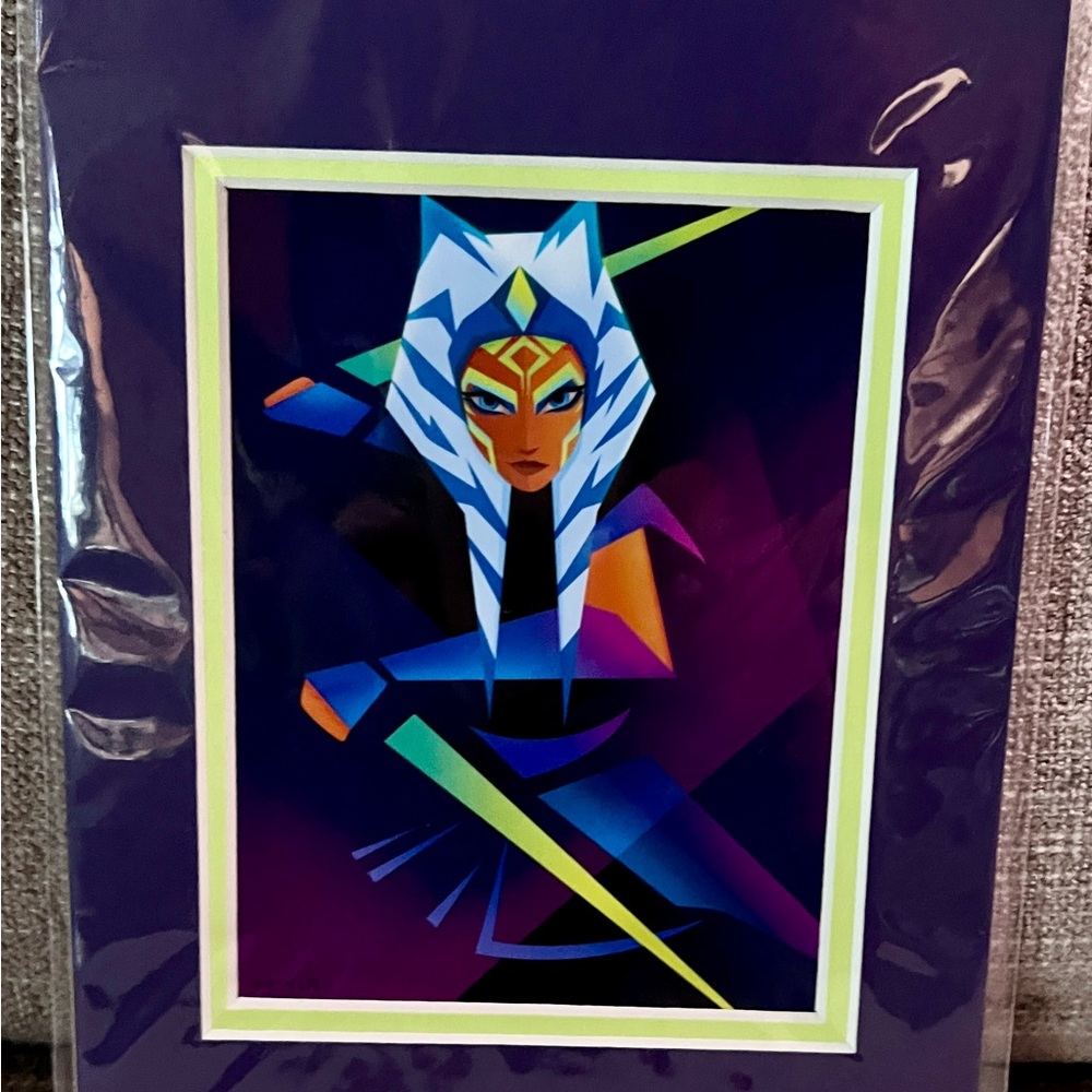 Disney Artist Print -  LE Ahsoka Tano By Stacey Aoyama - I Am No Jedi